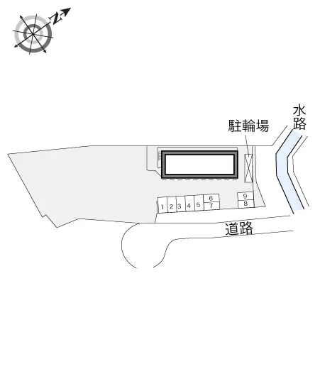 ★手数料０円★秦野市南矢名１丁目　月極駐車場（LP）